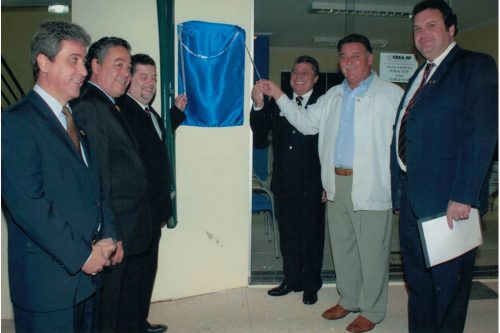 Inauguração da Nova Sede da AEAAS e da Inspetoria do CREA-SP em 20/07/2007.