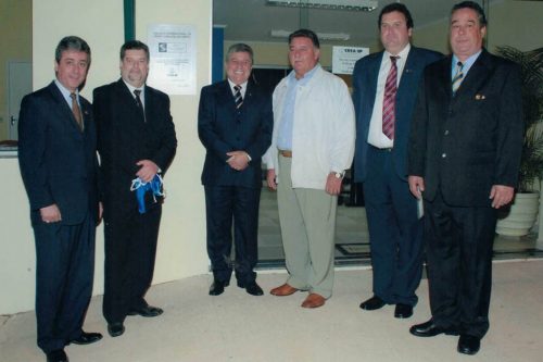 Inauguração da Nova Sede da AEAAS e da Inspetoria do CREA-SP em 20/07/2007.