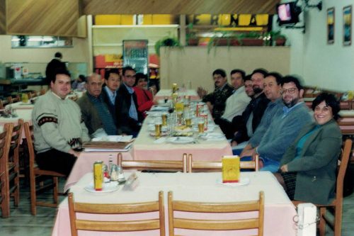 Confraternização dia do Engenheiro, em 11/1997 no Bar Seleta