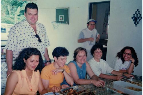 Confraternização em 11/1998 na propriedade do Engº Tomas Frattini, no Bairro das Lavras de Cima
