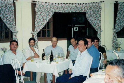 Confraternização em 14/12/2000 no Hotel Santa Marta