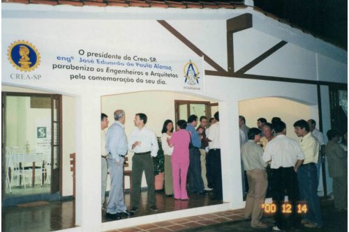 Confraternização em 14/12/2000 no Hotel Santa Marta