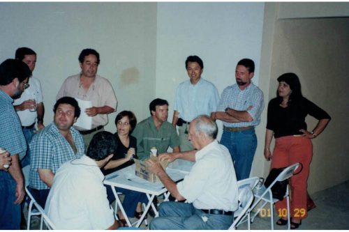 Eleição da nova Diretoria em 29/10/2001
