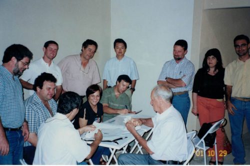 Eleição da nova Diretoria em 29/10/2001