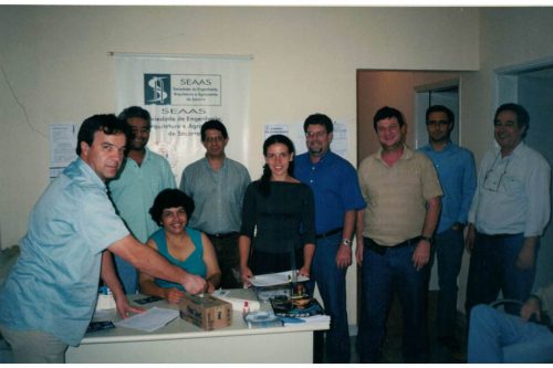 Eleição da nova Diretoria em 11/2003.