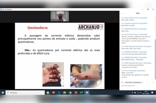 Palestra “Aterramento Elétrico em Residências e Comércios” 08/12/2020