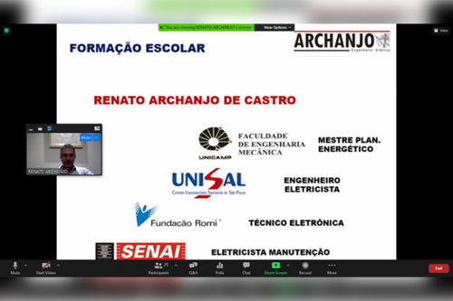 Palestra “Aterramento Elétrico em Residências e Comércios” 08/12/2020