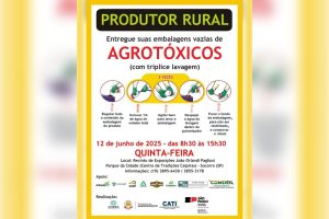 Campanha de Recolhimento de Embalagens Vazias de Agrotóxicos